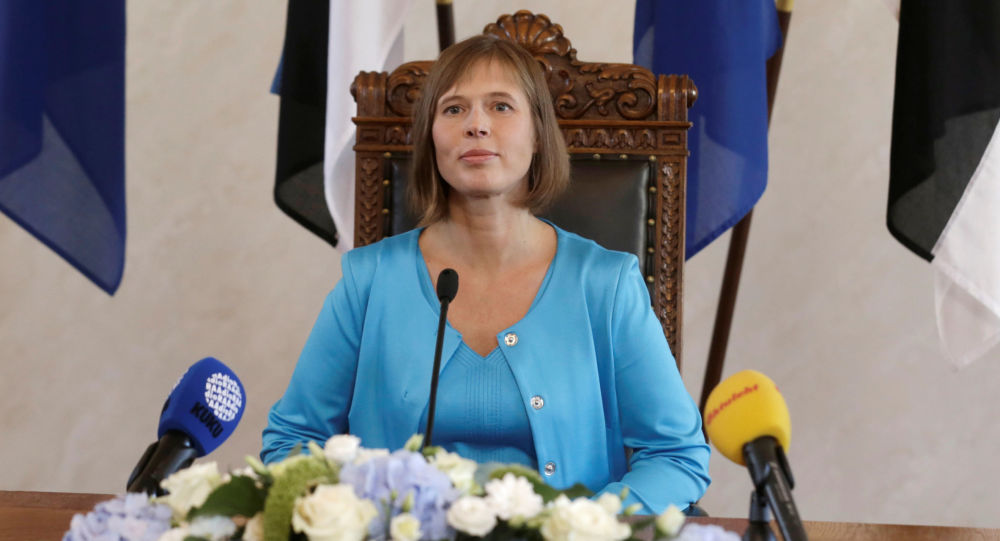 Quốc hội Estonia bầu bà Kersti Kaljulaid, 46 tuổi, làm Tổng thống.